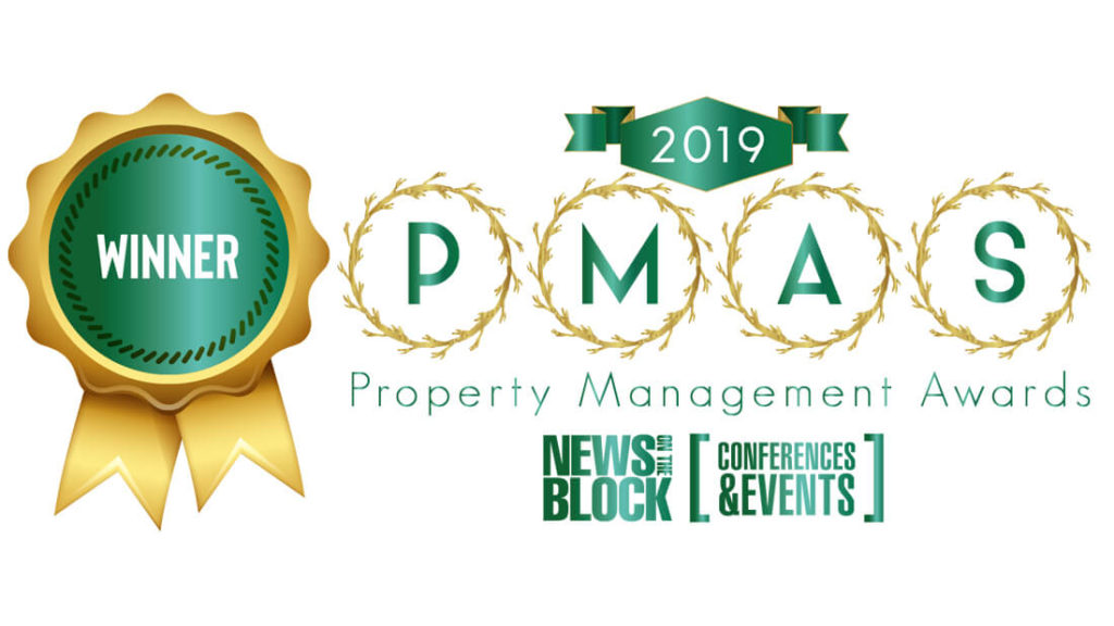 A Winner for Property Management Awards 2019