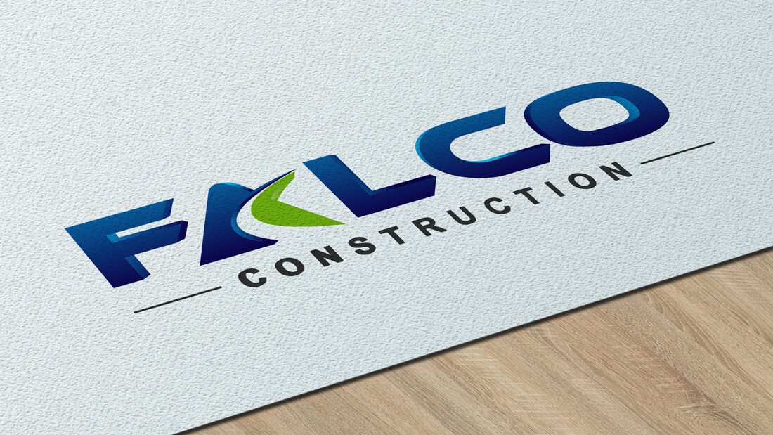 Falco Construction - branding